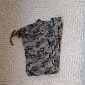 Hem & Thread Camouflage Jumpsuit
